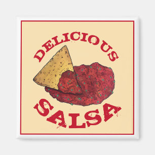 Aimant Illustration de délicieuses chips de tortilla de l