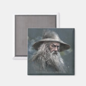 Aimant Illustration de Gandalf (Recto/Verso)