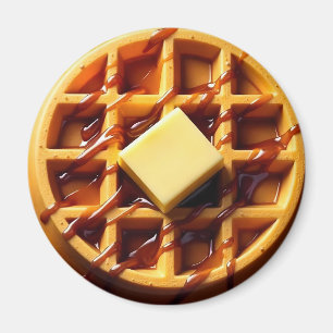 Aimant Illustration de gaufre