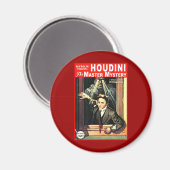Aimant Illustration de Harry Houdini Pulp Fiction (Recto/Verso)