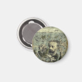 Aimant Illustration de Jules Verne Algerie (Recto/Verso)