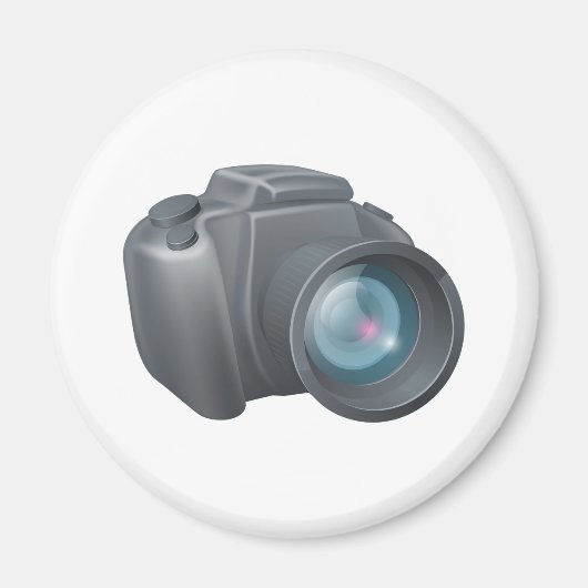 Aimant Illustration de la caméra de dessin (Devant)