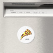 Aimant Illustration de la pizza (In Situ (Lave-vaisselle))