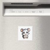 Aimant Illustration de la souris de dessin (In Situ (Lave-vaisselle))