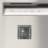 Aimant Illustration de "Le Lutrin" par Nicolas (In Situ (Lave-vaisselle))