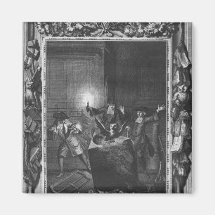 Aimant Illustration de "Le Lutrin" par Nicolas