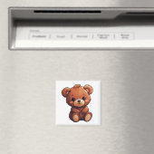Aimant Illustration de l'ours de dessin (In Situ (Lave-vaisselle))
