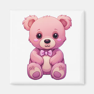 Aimant Illustration de l'ours de dessin