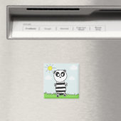 Aimant Illustration de Panda Mignon (In Situ (Lave-vaisselle))