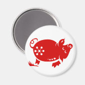 AIMANT ILLUSTRATION DE PAPIER CHINOIS ZODIAC (Recto/Verso)