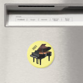 Aimant Illustration de piano (In Situ (Lave-vaisselle))