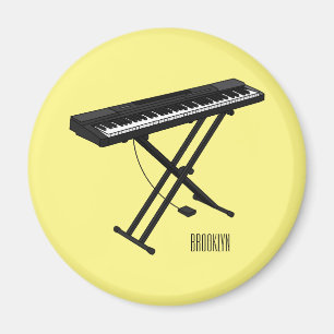 Aimant Illustration de piano clavier