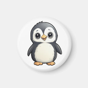 Aimant Illustration de pingouin de dessin