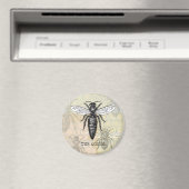Aimant Illustration de reine abeille insecte (In Situ (Lave-vaisselle))