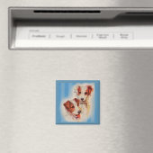 Aimant Illustration des terriers CUTE Jack Russell (In Situ (Lave-vaisselle))