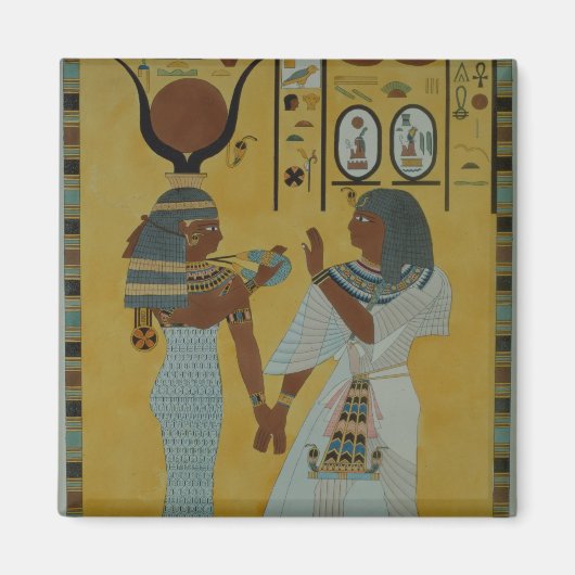 Aimant Illustration des tombeaux de la vallée (Devant)