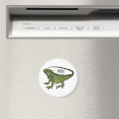 Aimant Illustration d'Iguana (In Situ (Lave-vaisselle))