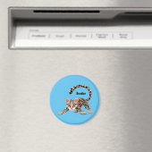 Aimant Illustration d'ocelot mignon (In Situ (Lave-vaisselle))