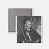Aimant Illustration d'Oliver Cromwell (Recto/Verso)