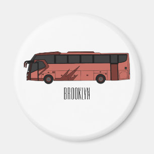 Aimant Illustration du bus