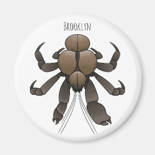 Aimant Illustration du crabe de coco