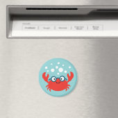 Aimant Illustration du crabe de Specky (In Situ (Lave-vaisselle))
