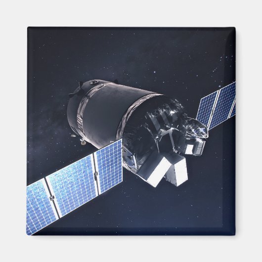 Aimant Illustration Du Dragon Xl Spacecraft. (Devant)