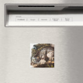 Aimant Illustration du Lynx du Canada (Lynx Canadensis) (In Situ (Lave-vaisselle))