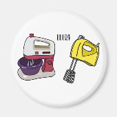 Aimant Illustration du mixer (Devant)