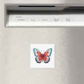 Aimant Illustration du papillon de dessin (In Situ (Lave-vaisselle))