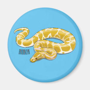 Aimant Illustration du serpent python birman