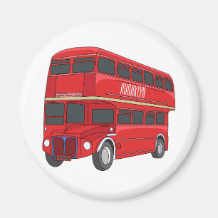 Aimant Illustration d'un bus à deux étages