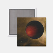 Aimant Illustration d'un Jupiter chaud appelé HD 149026b (Recto/Verso)