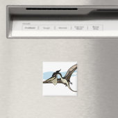 Aimant Illustration D'Un Pteranodon Dinosaure. (In Situ (Lave-vaisselle))