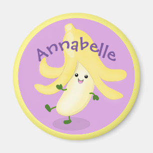 Aimant Illustration d'une jolie banane dansante