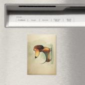 Aimant Illustration fantaisiste de teckel mignon (In Situ (Lave-vaisselle))