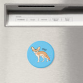 Aimant Illustration Fennec fox (In Situ (Lave-vaisselle))
