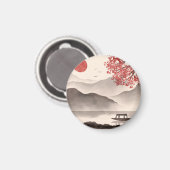 Aimant Illustration Japonaise  (Recto/Verso)