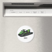 Aimant Illustration Jet ski (In Situ (Lave-vaisselle))