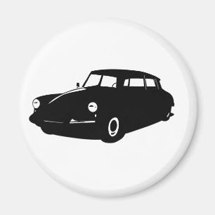 Aimant Illustration Oldtimer Ds19 Citroen La Déesse