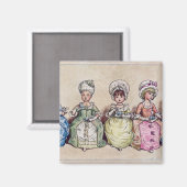 Aimant Illustration pour 'St. Saint Valentin', 1914 (Recto/Verso)