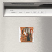 Aimant Illustration représentant un choeur chantant le (In Situ (Lave-vaisselle))