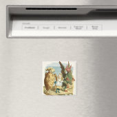 Aimant Illustration vintage Alice (In Situ (Lave-vaisselle))