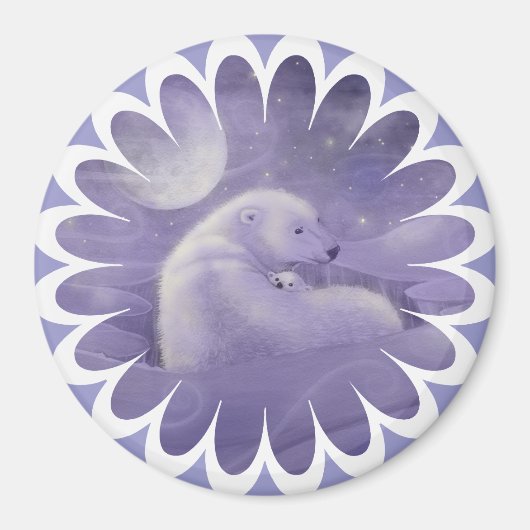 Aimant "illustrations de molly harrison" (Devant)
