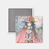 Aimant "illustrations molly harrison" (Recto/Verso)