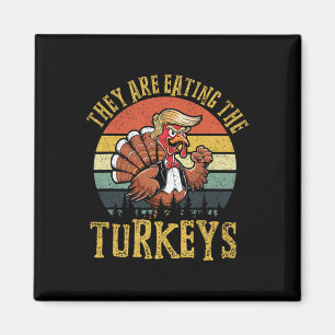 Aimant Ils mangent les dindes de Thanksgiving