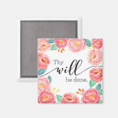 Aimant Ils Seront Réalisés Art Print (Recto/Verso)