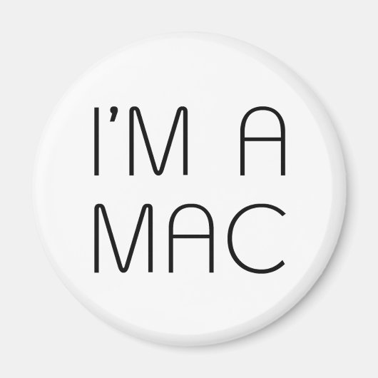 Aimant im a mac (Devant)
