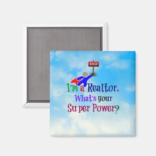 Aimant I'm a Realtor (Recto/Verso)