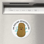 Aimant I'm Feeling Spudtacular Potato (In Situ (Lave-vaisselle))